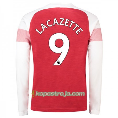 Billiga Fotbollströjor Arsenal Lacazette 9 Hemma tröja 2018/19 Långärmad